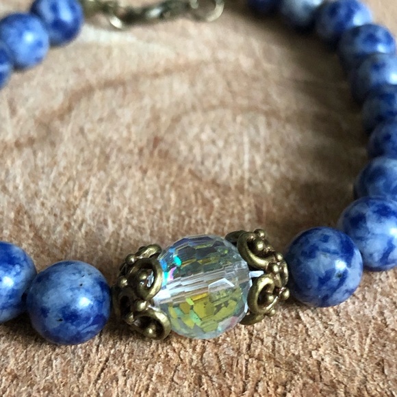 Sodalite Crystal Bracelet - Picture 6 of 8
